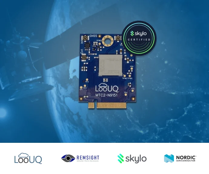 nRF9151 with Skylo_LooUQ_Remsight_water monitor web news_banner_Article